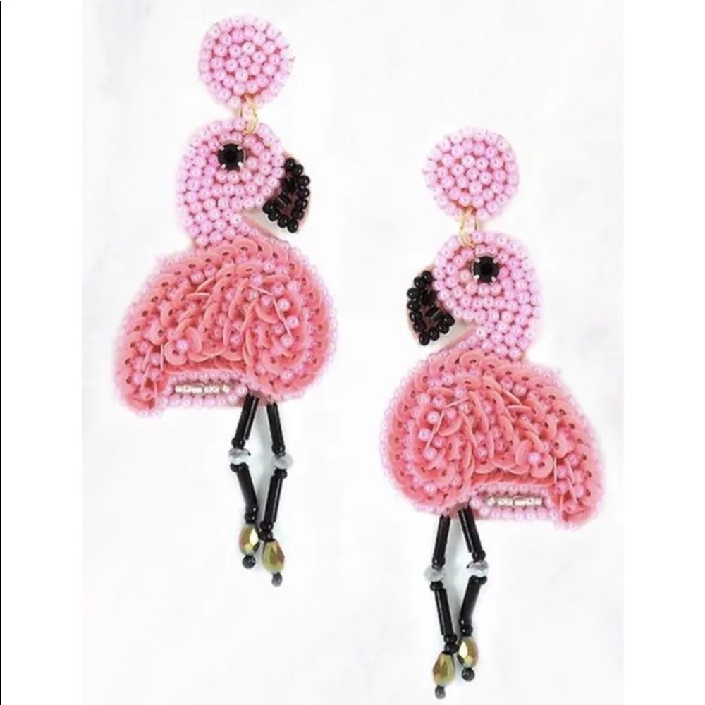 Flamingo Earrings